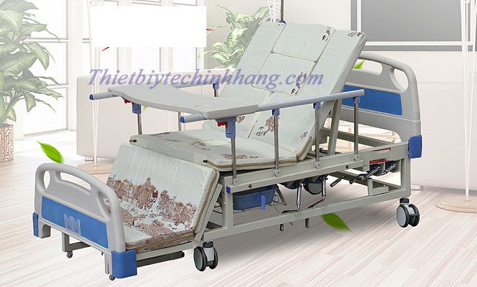 GIƯỜNG BỆNH NHÂN 4 TAY QUAY 13 CHỨC NĂNG NKT-04S