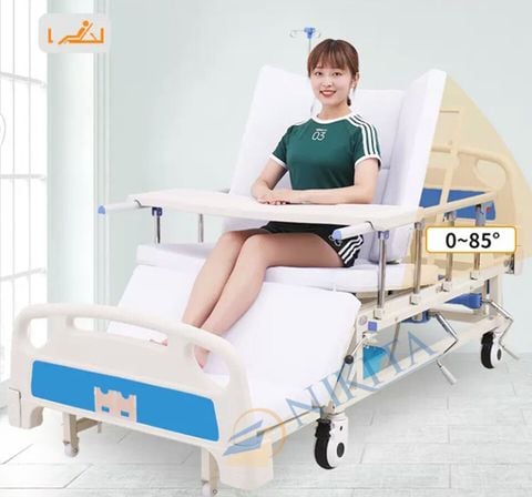  GIƯỜNG BỆNH NHÂN 4 TAY QUAY 13 CHỨC NĂNG NKT-04S 