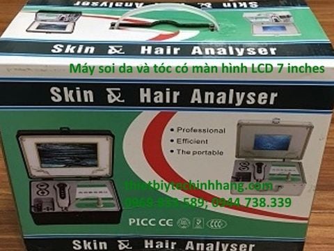  MÁY SOI DA VÀ TÓC SKIN & HAIR ANALYSER 