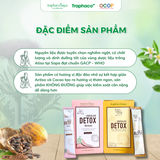  Bột Cacao - Atiso/Actiso KHÔNG ĐƯỜNG - TRAPHACOSAPA Chocolate Detox OCOP 4 Sao Thanh Lọc Cơ Thể Giảm Căng Thẳng Hộp 12 Gói 