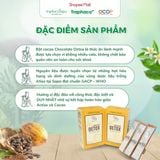  Bột Cacao - Atiso/Actiso TRAPHACOSAPA Chocolate Detox OCOP 4 Sao Thanh Lọc Cơ Thể Giảm Căng Thẳng Hộp 12 Gói 