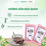  Bột Cacao - Atiso/Actiso KHÔNG ĐƯỜNG - TRAPHACOSAPA Chocolate Detox OCOP 4 Sao Thanh Lọc Cơ Thể Giảm Căng Thẳng Hộp 12 Gói 