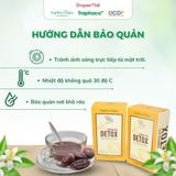  Bột Cacao - Atiso/Actiso TRAPHACOSAPA Chocolate Detox OCOP 4 Sao Thanh Lọc Cơ Thể Giảm Căng Thẳng Hộp 12 Gói 