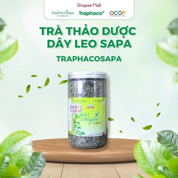  Trà Thảo Dược Dây Leo Sapa TRAPHACOSAPA OCOP 4 SAO Bảo Vệ Dạ Dày 100gr 