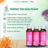  Nước Uống Collagen Sapagen TRAPHACOSAPA hộp 12 chai 50ml 
