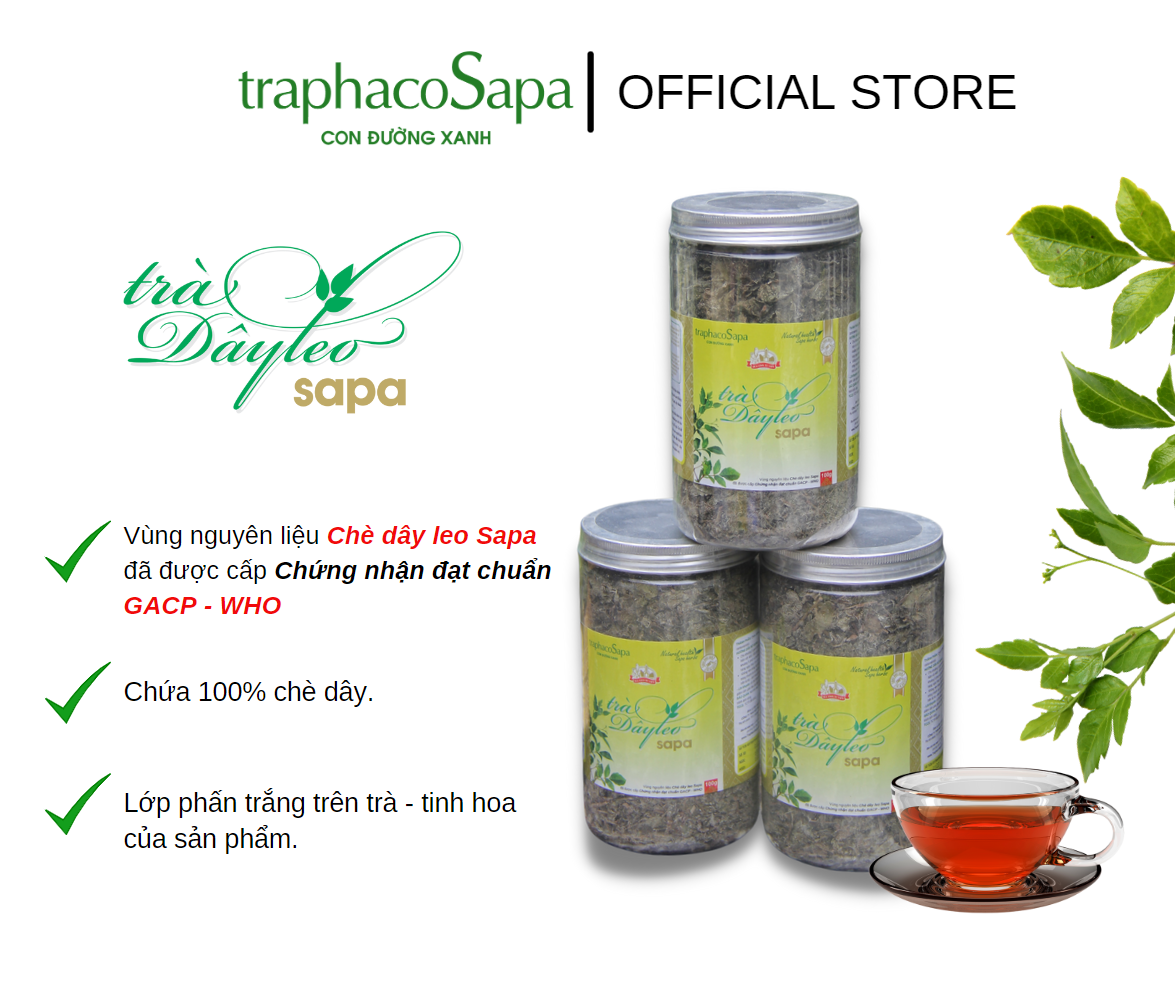  Trà dây leo Sapa 100g/Sapa vine tea 100g 