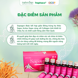  [ MUA 1 TẶNG 1] Nước Uống Collagen Sapagen TRAPHACOSAPA hộp 12 chai 50ml 