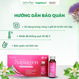  [ MUA 1 TẶNG 1] Nước Uống Collagen Sapagen TRAPHACOSAPA hộp 12 chai 50ml 