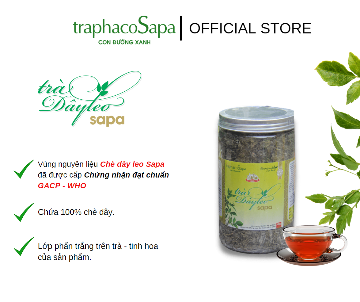  Trà dây leo Sapa 100g/Sapa vine tea 100g 