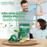  Viên Dinh Dưỡng Green Protein TRAPHACOSAPA hộp 12 viên dạng lương khô 
