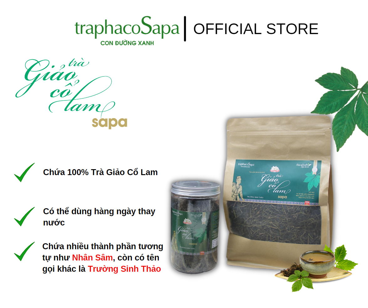  Trà giảo cổ lam Sapa 100g 