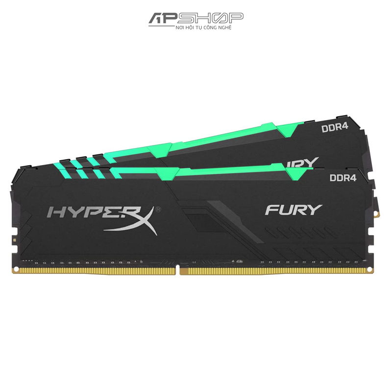 Ram Kingston HyperX Fury RGB 32GB 2x16GB Bus 3600 CL18  - Hàng chính hãng
