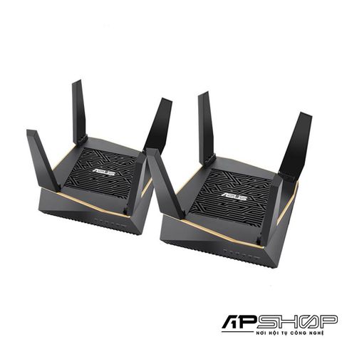 Router Asus RT-AX92U ( 2 PACK ) - AX6100 Wifi 6 ( 802.11ax ) AiMesh 360 WIFI Mesh
