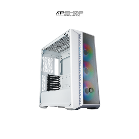 Case Cooler Master MasterBox 520 Mesh ARGB White  Chính hãng