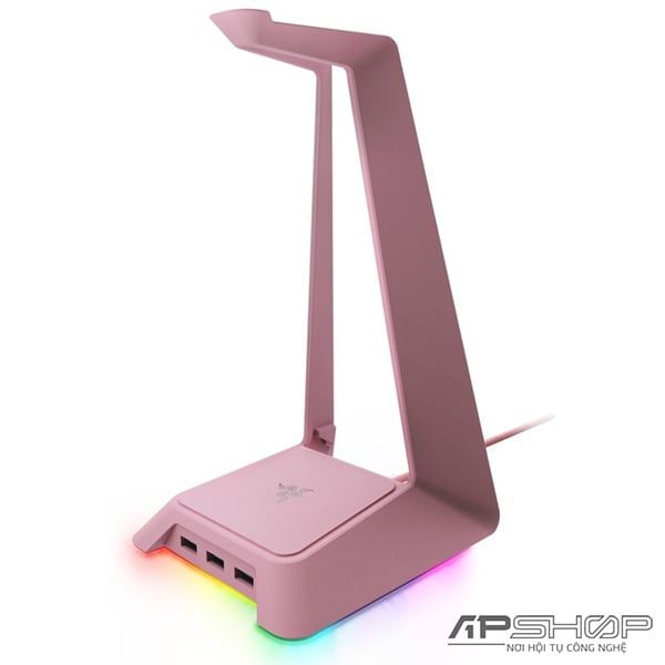 Giá treo tai nghe Razer Base Station Chroma Quartz Pink