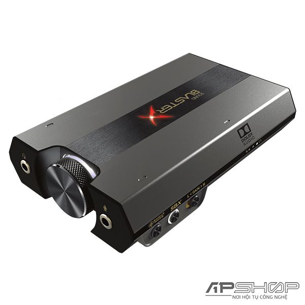 Creative Sound BlasterX G6 7.1 HD Gaming DAC and External USB