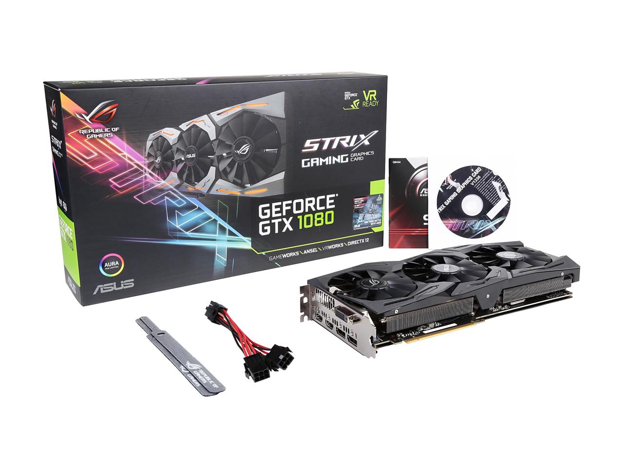 ASUS ROG Strix GTX 1080 A8G Gaming –