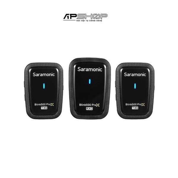 Bộ micro không dây Saramonic Blink500 ProX Q20 | Cổng 3.5mm