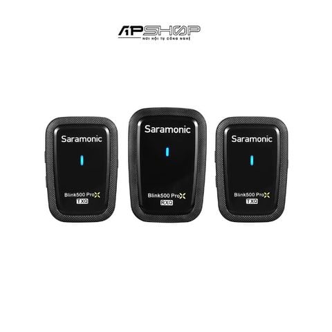 Bộ micro không dây Saramonic Blink500 ProX Q20 | Cổng 3.5mm