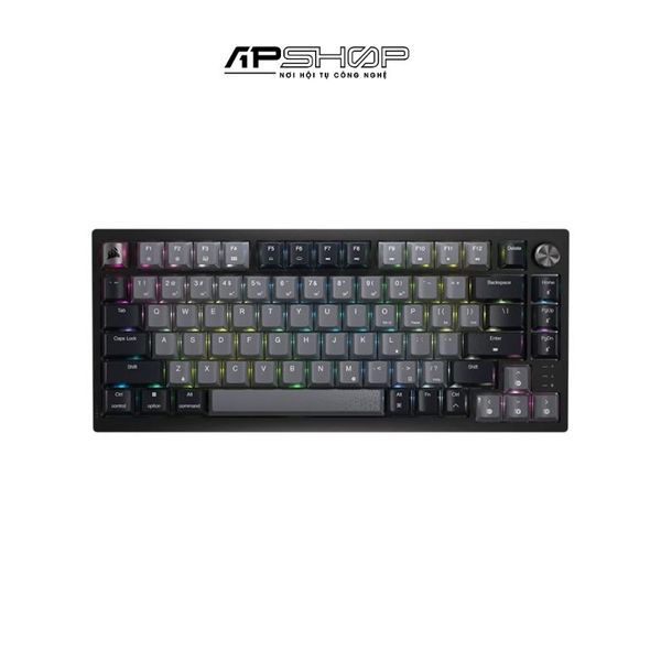 Bàn phím không dây Corsair K65 CSR Red Black Grey