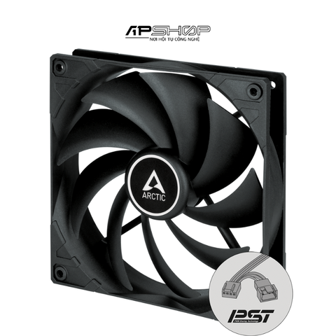 Fan Arctic F14 PWM PST Fan Black | Chính hãng