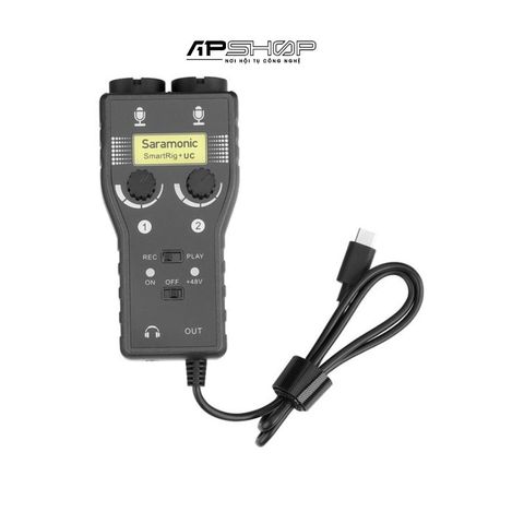 Bộ chuyển đổi Saramonic SmartRig+ UC | Cổng USB C