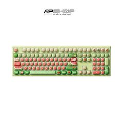 Bàn phím MonsGeek MG108B Watermelon (Multi-modes / RGB / Hotswap )