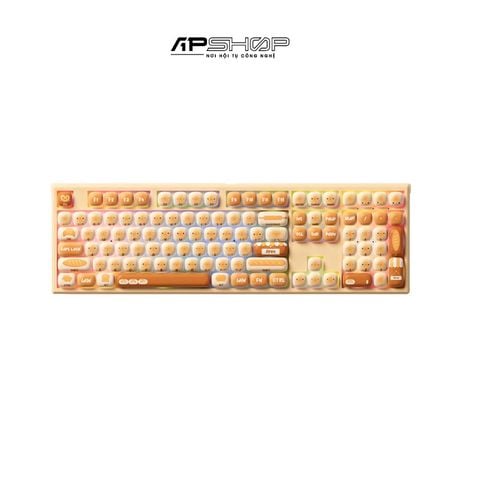 Bàn phím MonsGeek MG108B Bun Wonderland (Multi-modes / RGB / Hotswap )