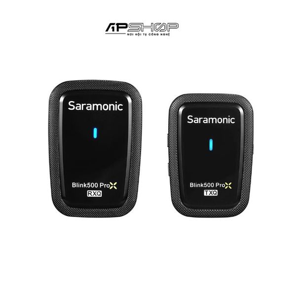 Bộ micro không dây Saramonic Blink500 ProX Q10 | Cổng 3.5mm