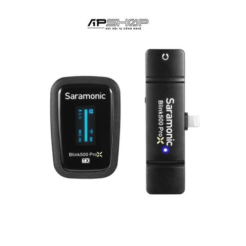Bộ micro không dây Saramonic Blink500 ProX B3 | Cổng Lightning