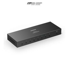 Bộ gộp HDMI 2.0 KVM 8 vào 1 ra Ugreen 80963 CM546 hỗ trợ 4K60hz, Hotkey + Kèm dây USB + HDMI