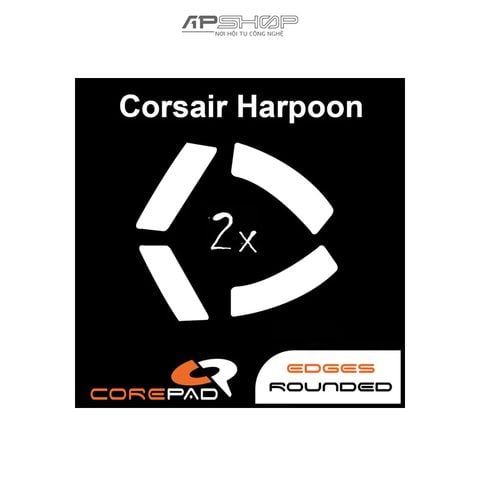 2 bộ Feet chuột PTFE Corepad Skatez Corsair Harpoon Wired / Harpoon Wireless