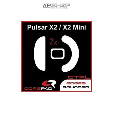 2 bộ Feet chuột PTFE Corepad Skatez CTRL Pulsar X2 / X2 Mini Wireless