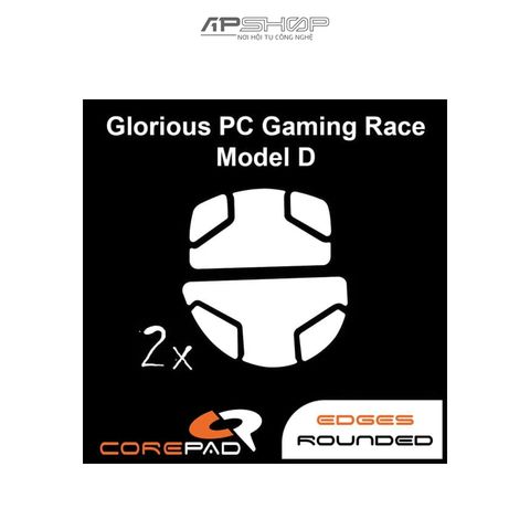 2 bộ Feet chuột PTFE Corepad Skatez Glorious Model D-