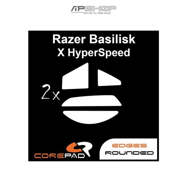 2 bộ Feet chuột PTFE Corepad Skatez Razer Basilisk X HyperSpeed