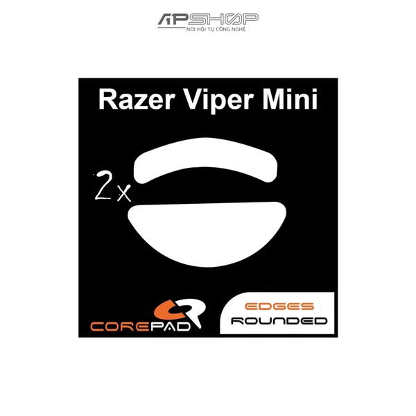 2 bộ Feet chuột PTFE Corepad Skatez Razer Viper Mini