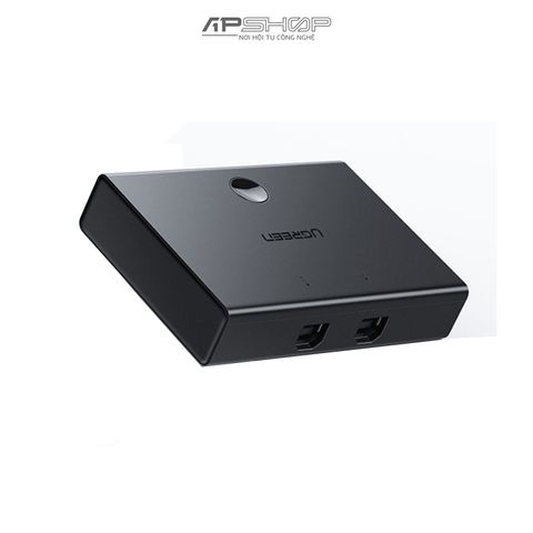 Bộ gộp 2 máy tính dùng 1 máy in UGREEN USB 2.0 Sharing Switch 2x1 Black US158