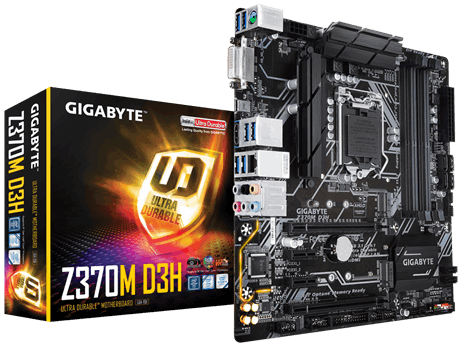 Gigabyte Z370M D3H