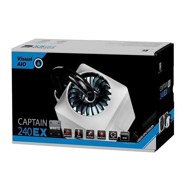 Tản Nhiệt Nước Deepcool Captain 240 EX White