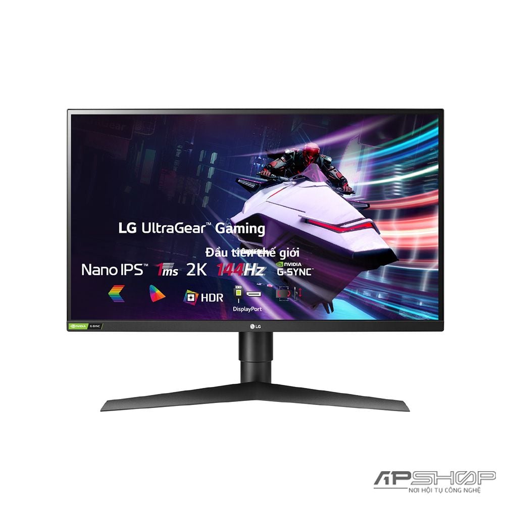 MÀN HÌNH CHUYÊN GAME LG 27GL850-B NANO IPS 144HZ 2K BẢO HÀNH TẠI
