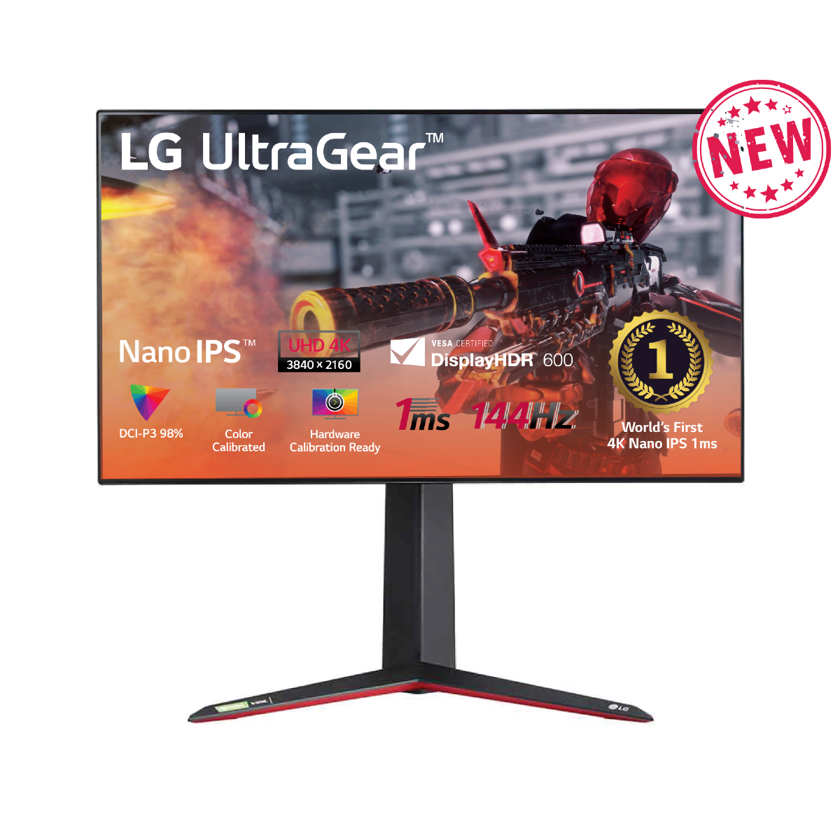 MÀN HÌNH CHUYÊN GAME LG 27GN950 4K NANO IPS 1MS 144HZ BẢO HÀNH TẠI
