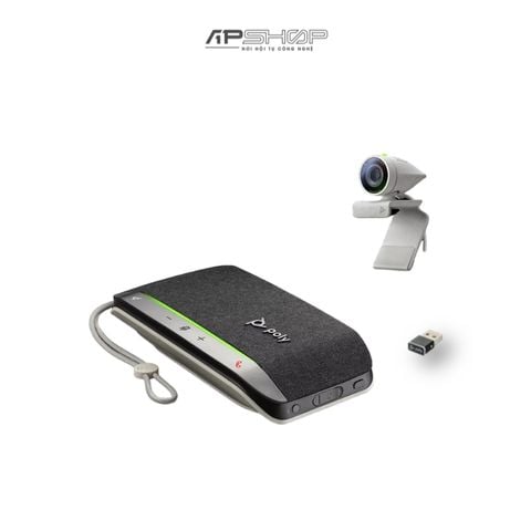 Bộ thiết bị họp trực tuyến Poly Studio P5 kit with Sync 20+ | WW | USB A