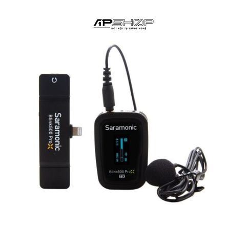 Bộ micro không dây Saramonic Blink500 ProX B3 | Cổng Lightning