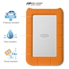 Ổ Cứng Di Động Chống Sốc Lacie Rugged Mini USB C | 2.5