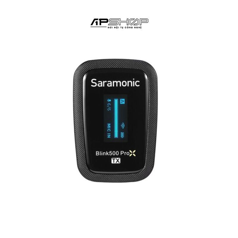Bộ micro không dây Saramonic Blink500 ProX B5 | Cổng USB C có hộp sạc
