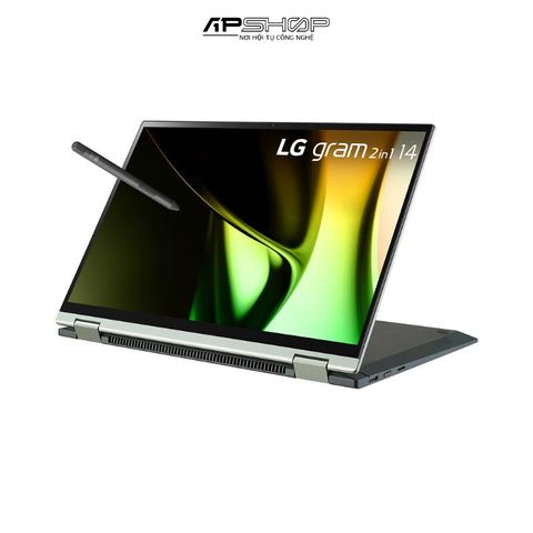 Laptop LG 2024 Gram 2 in 1 14T90S  i7 Gen 14th  Ram 16GB  512B  Win 11 Home Adv  Black