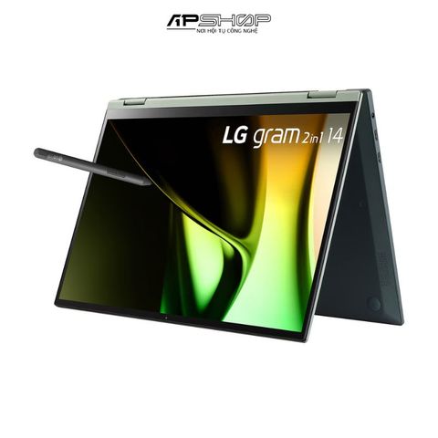 Laptop LG 2024 Gram 2 in 1 14T90S  i7 Gen 14th  Ram 16GB  512B  Win 11 Home Adv  Black