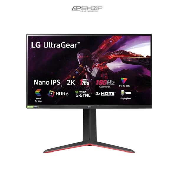 Màn Hình LG 32GP850 Nano IPS 1ms - 2K QHD 165Hz | Chính hãng