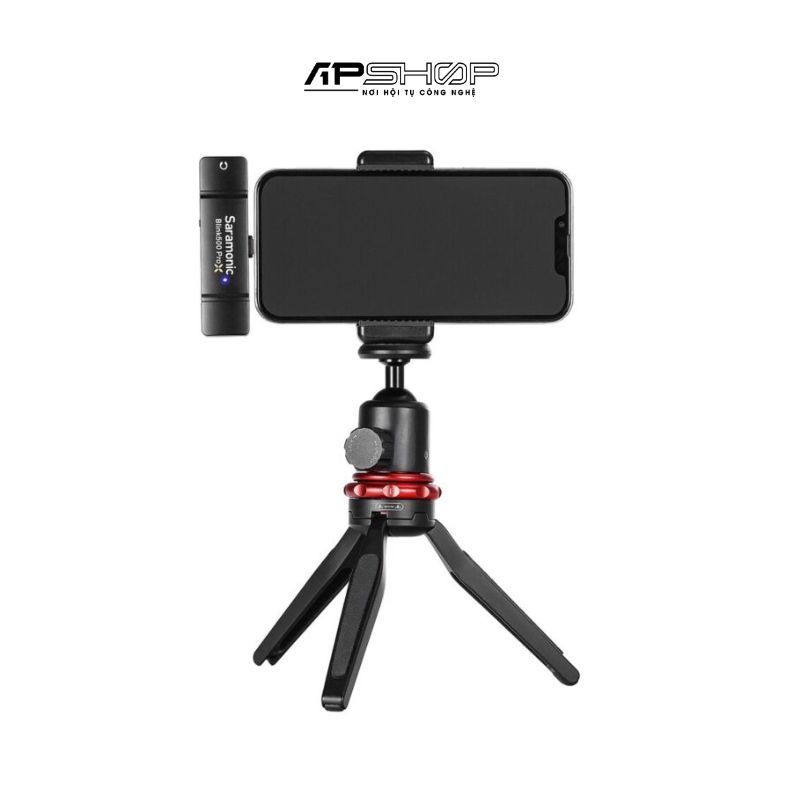 Bộ micro không dây Saramonic Blink500 ProX B5 | Cổng USB C có hộp sạc