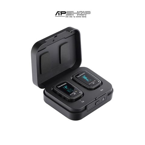 Bộ micro không dây Saramonic Blink500 ProX B1 | Cổng 3.5mm có hộp sạc